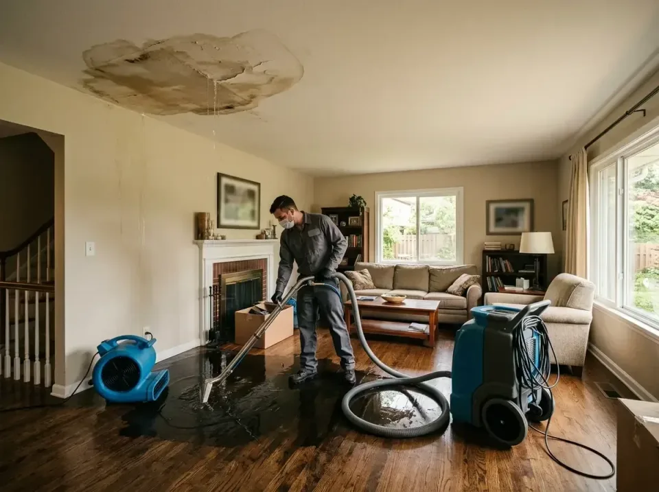 attic-pipe-burst-ceiling-drip-008 — frequently asked questions, Water Damage Restoration & Carpet Care in Quakertown, PA